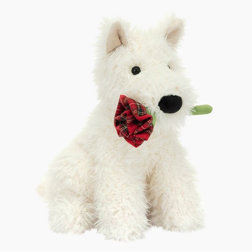 NWT Jellycat Munro Scottie Dog ‘I Love You’